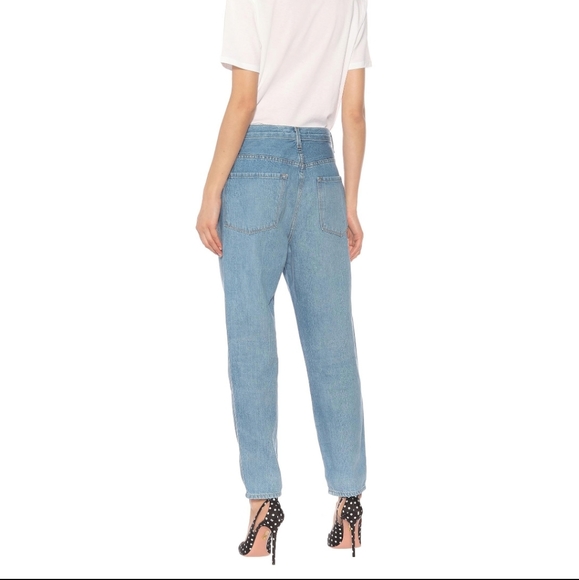 J Brand Heather Cropped Hi Rise Straight Leg Jeans - Picture 4 of 4